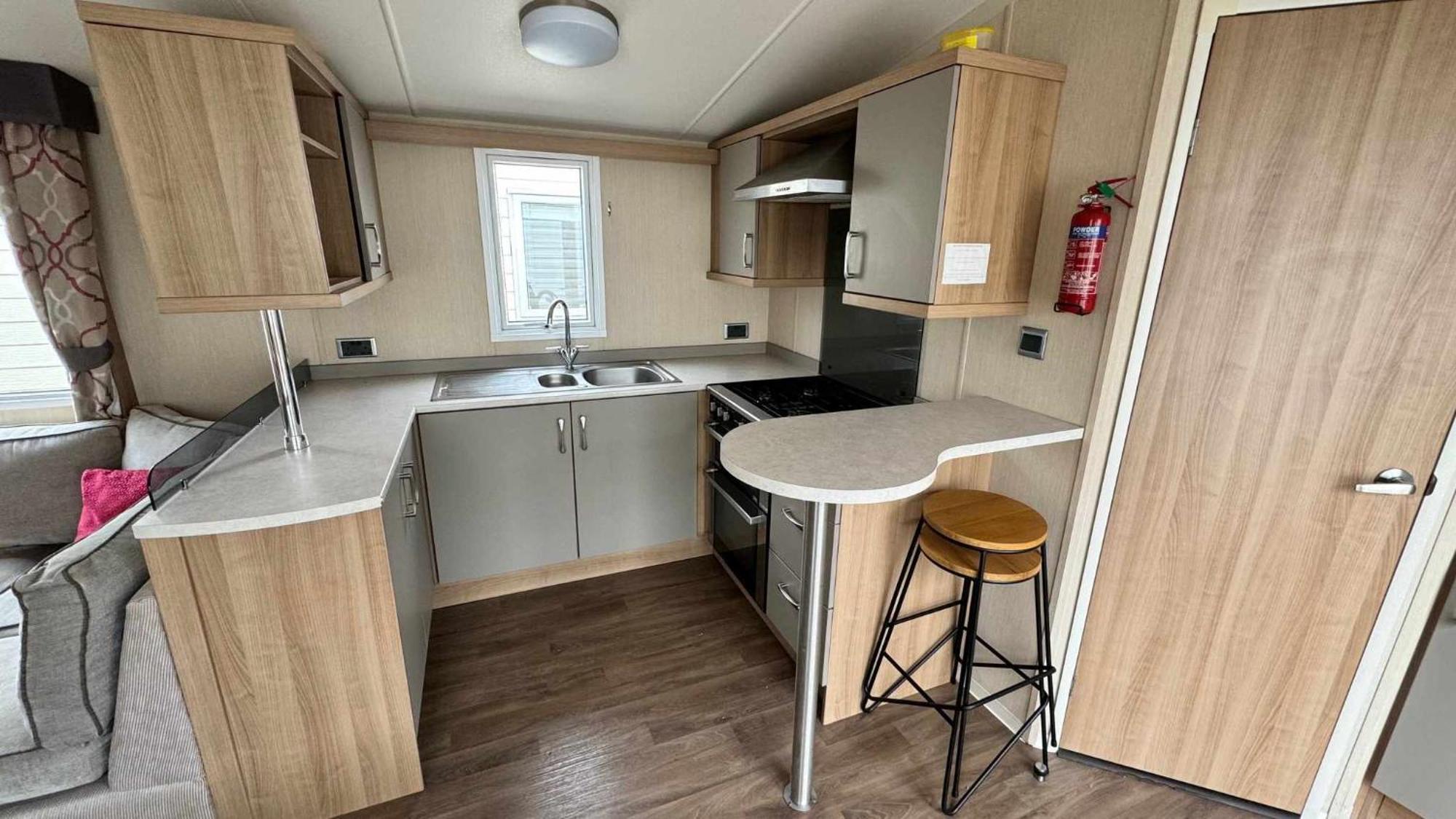8 Berth Deluxe Caravan Palm Grove 142 Golden Palm Chapel St Leonards Bagian luar foto